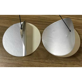 100c màng seal nhôm ghép giấy dán miệng hũ nhựa pet trong
