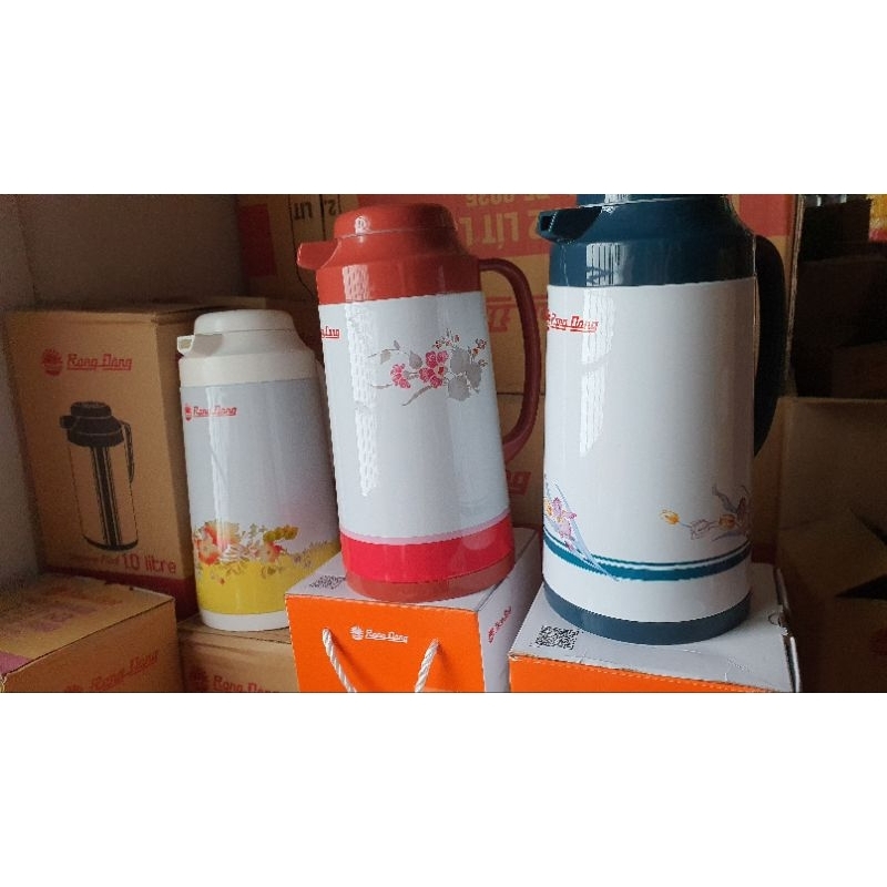 Phích nước ( bình thủy ) 1 lít có nút nhấn Rạng Đông - 1040 TS