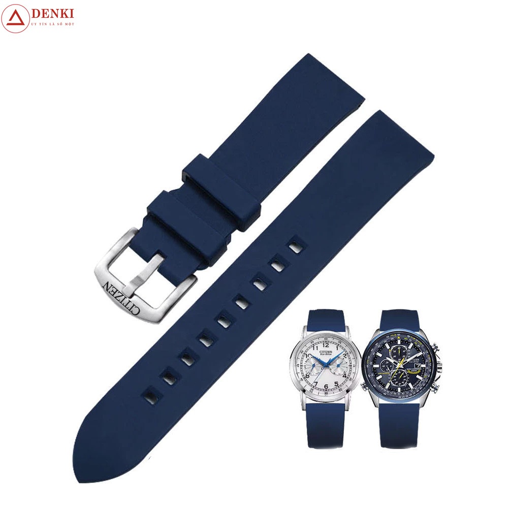 Dây Cao Su Citizen Fluorine Chính Hãng  Chống Thấm Nước ( mầu đen)