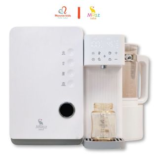 Máy tiệt trùng sấy khô UVC kèm đun nước pha sữa Moaz Bebe MB104 cho bé - Monnie Kids