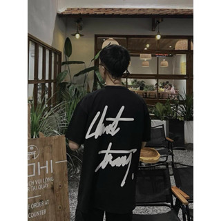 Áo thun chuột trắng form rộng chất vải cotton 2c dày mịn_in kĩ thuật số