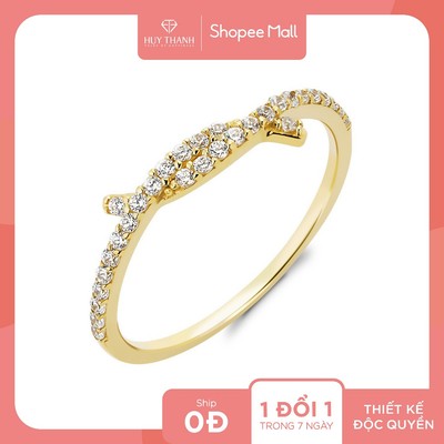 Nhẫn Nữ Vàng Tây NLF445 Huy Thanh Jewelry