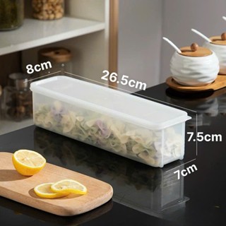 Hộp lạnh chữ nhật đựng lưu trữ thực phẩm bảo quản rau củ quả trong tủ lạnh luôn tươi mới