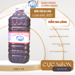 Can 5 lít mắm tôm loại đặc biệt Ba Làng Thanh Hóa ( làm bún đậu mắm tôm hoạc nhà hàng)