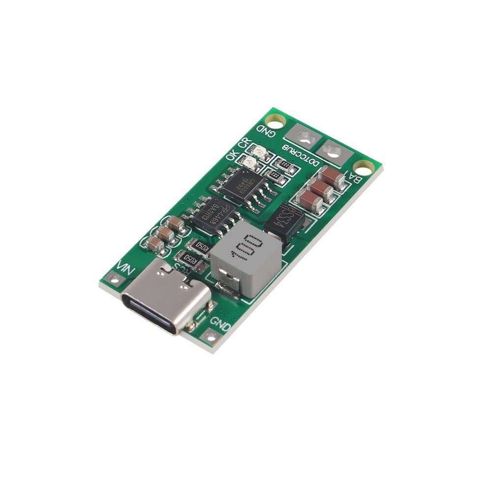 Mạch Sạc Pin 18650 3-6V Sang 2S 8.4V- 3S 12.6V- 4AS 16.8V 4A Cổng Type-C