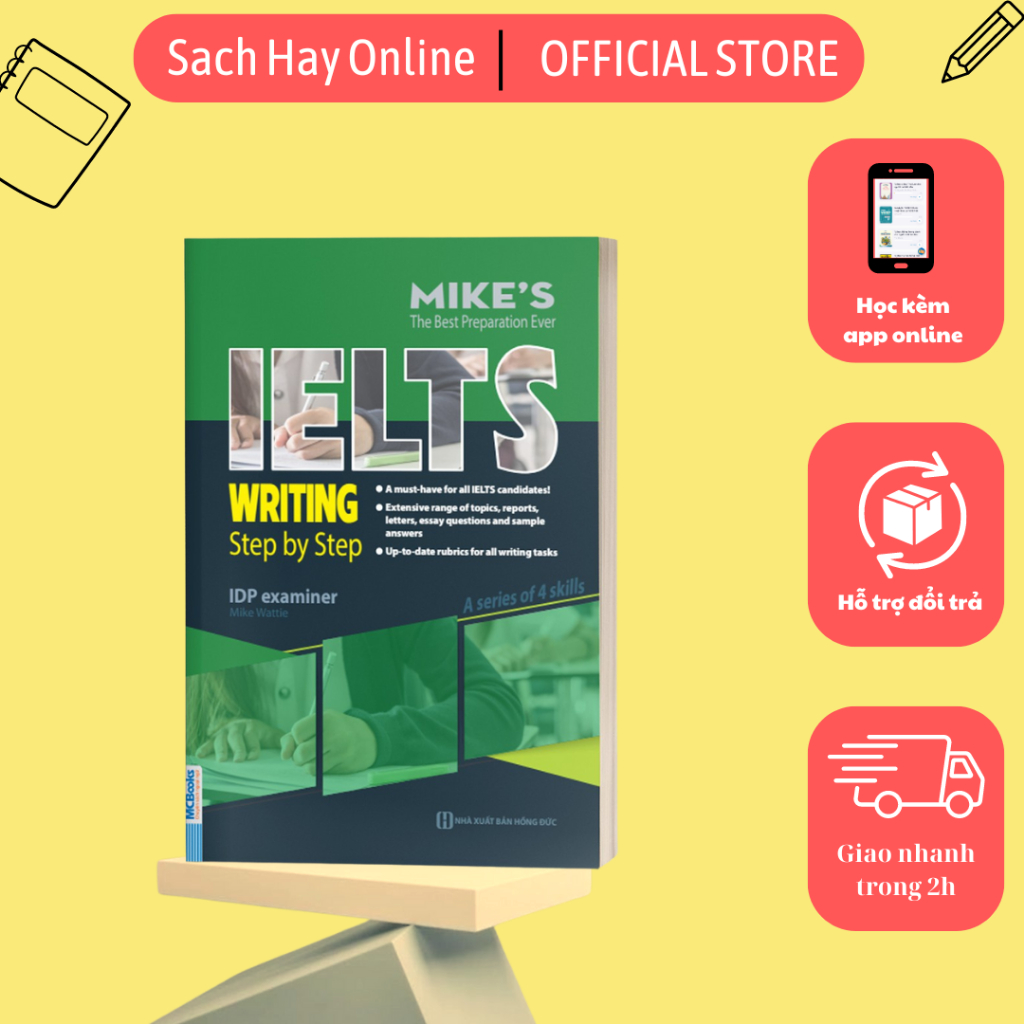 Sách - Ielts Writing Step By Step - Dành Cho Người Luyện Thi Ielts