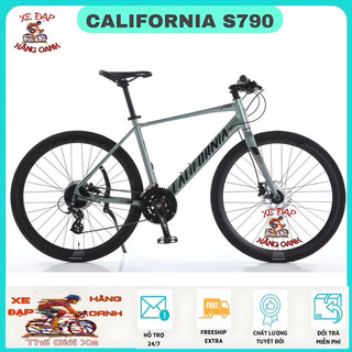  Xe đạp thể thao California S790 Phanh Dầu - Trục Rỗng - Bạc Đạn mẫu mới 2024 