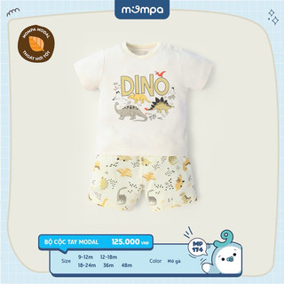 Bộ cộc mompa đáng yêu cho bé mùa hè