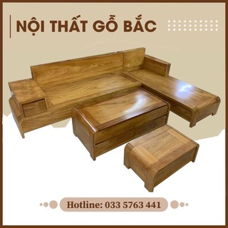 Bộ ghế ngồi phòng khách gỗ gõ đỏ - sofa cao cấp giá gốc tại xưởng - kích thước 2m8x2m sang trọng