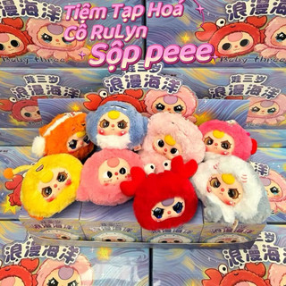   Hàng Sẵn  Blindbox Móc Khoá Baby Three Đại Dương - Romantic Ocean 2.0 gấu bông mặt vinyl tatato 