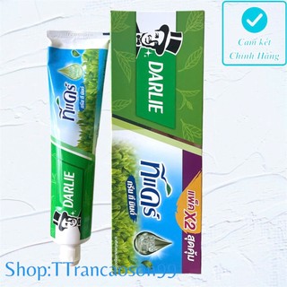 Kem đánh răng darlie ông tây đen trà xanh 160g x 2 tuýp thái lan