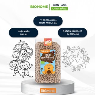 Ngũ cốc giòn socola hữu cơ Biominki (300g)