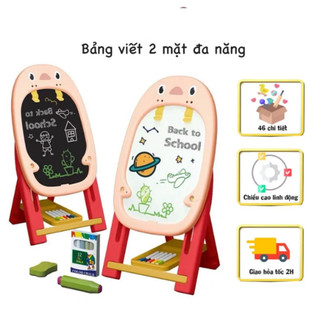  Bảng Viết Có Giá Đỡ Bảng Vẽ Từ Tính 2 Mặt Điều Chỉnh Chân Ghế Di Động Tặng Kèm Phụ Kiện Phấn Và Bút Viết Xóa Cho Bé 