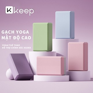  Yoga Blocks KEEP Gạch XốpĐộ Cứng Cao Tập Gym Yoga Pilates Hỗ Trợ Đạt Hiệu Quả Cao Tránh Chấn Thương 