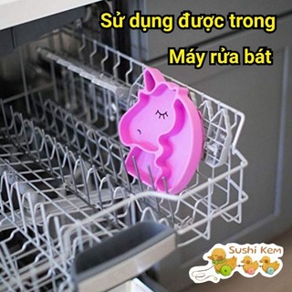 (FreeShip) Khay ăn dặm Silicon cao cấp, Đĩa ăn dặm