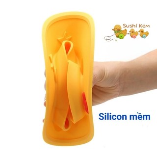 (FreeShip) Khay ăn dặm Silicon cao cấp, Đĩa ăn dặm