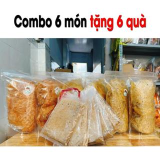 Combo 6 vị 6 món- combo 6 món 3 vị: xike, rong biển, phô mai, phô mai lá dứa, tôm sate