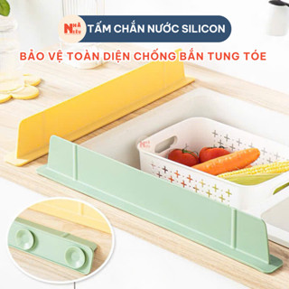 Tấm Chắn Silicon Chống Bắn Nước Và Dầu Mỡ Dành Cho Bồn Rửa Chén Nhà Bếp Nhà Niêu