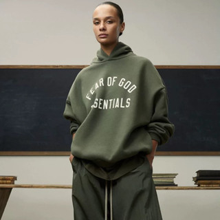 ORDERÁo Hoodie Fear of God State  ESSENTIALS ss25  Mới Nhất / ESSENTIALS Fear of God State ss25 -Heavy Fleece Hoodie