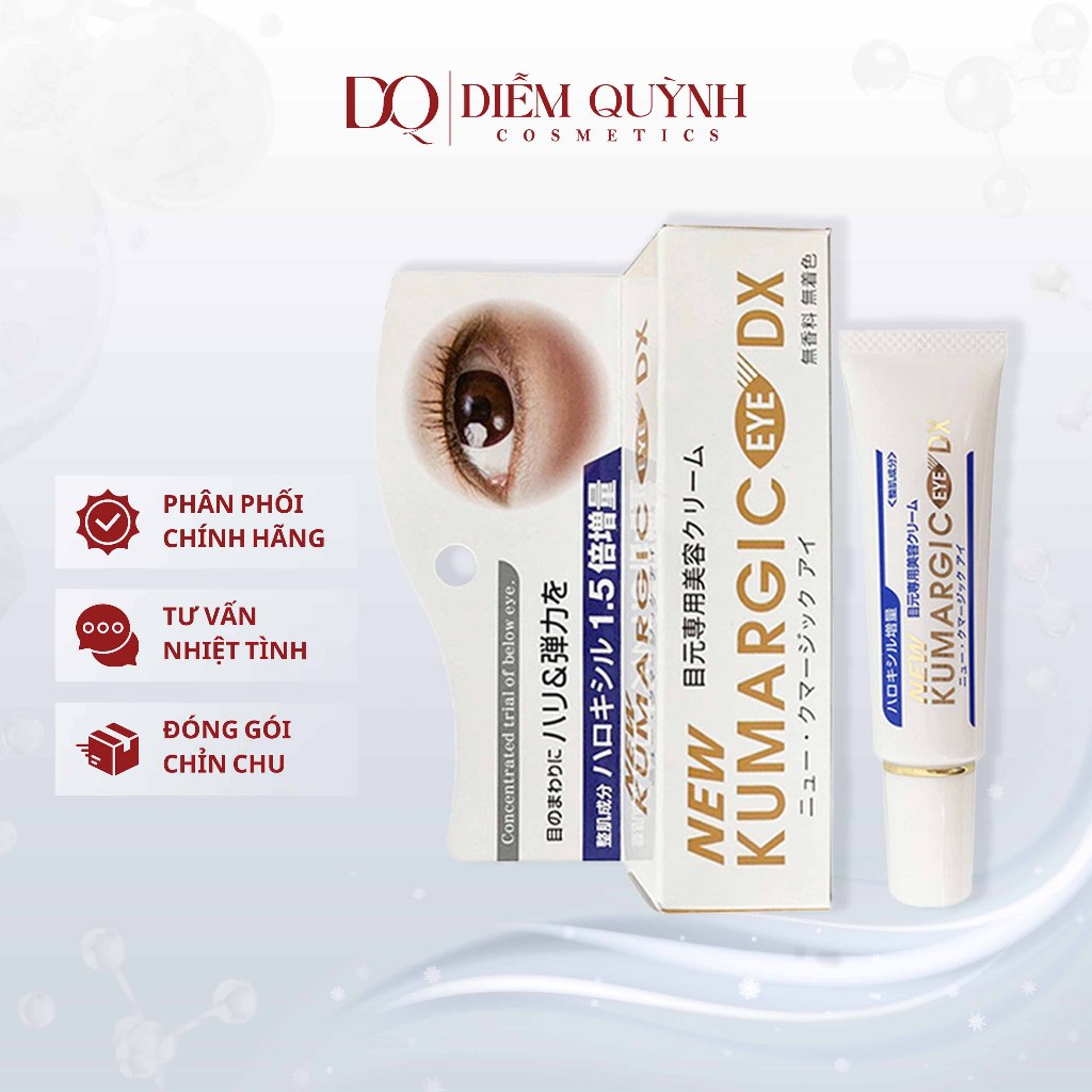 Kem thâm quầng mắt Kumargic Eye Cream Nhật Bản 20g