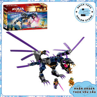 [Có sẵn] Đồ chơi lắp ráp Ninjago Legacy 11657 - Mô hình lắp ghép Rồng của chúa tể Overlord