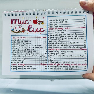 Sổ tay Takenote toán 2-3 - Khổ 𝗔𝟱
