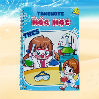 Sổ tay Takenote Hóa học 6-7-8-9 - Khổ giấy A5 (lớn)
