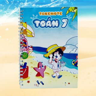 Sổ tay Takenote Toán 7 - Khổ giấy A5 (khổ lớn)