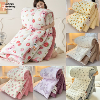 Chăn Phao Chăn Cotton Đũi Xơ Đậu Nành Mùa Đông 3Kg Chuẩn Loại 1 Mặt Sau Chăn hạt Massage Ngủ Ngon