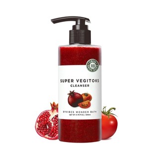 Sữa rửa mặt rau củ thải độc Super vegitoks cleanser Wonder bath 300ml