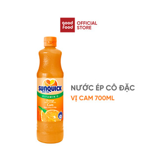 Thực phẩm bổ sung: Nước uống cam cô đặc Sunquick 700ml