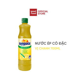 Nước ép trái cây cô đặc Sunquick vị chanh 700ml nguyên chất - 1 chai