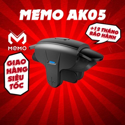 Nút bắn pubg ff auto tap MEMO AK05 tay cầm chơi game điện thoại 30 tap/s hỗ trợ ghìm tâm mobile FPS - Hàng chính hãng