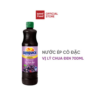 Nước ép trái cây cô đặc Sunquick lý chua đen 700ml nguyên chất - 1 chai