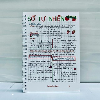 Sổ tay Takenote toán 2-3 (khổ giấy A5)