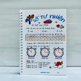 Sổ tay Takenote toán 2-3 (khổ giấy A5)