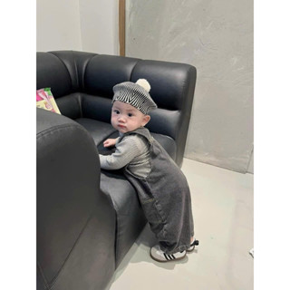 Yếm jean dài bé trai bé gái 6-20kg, Quần yếm dài 2 dây ZiZi.studio style Hàn Quốc siêu cưng