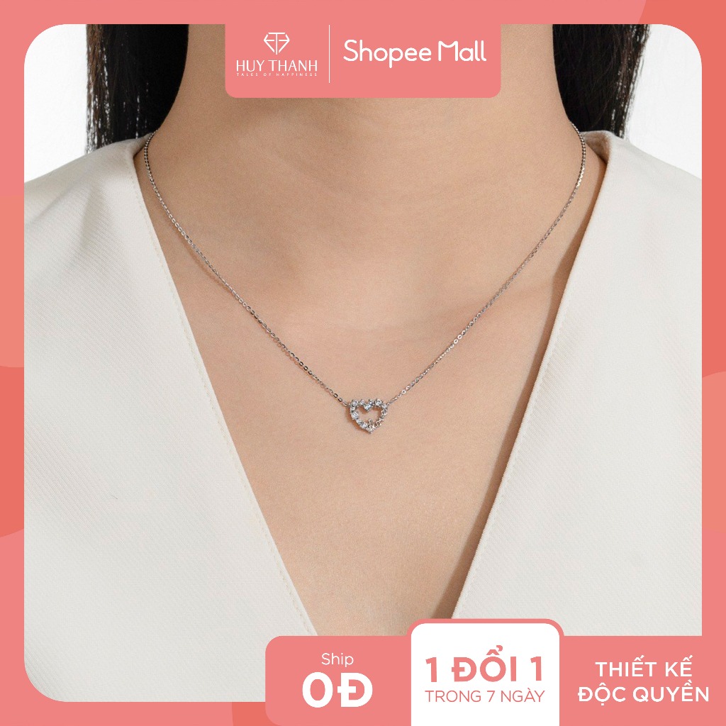 Dây Chuyền Vàng Tây 10k DCMAMD197 Huy Thanh Jewelry