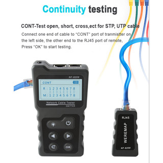 Máy test và dò cáp mạng POE NOYAFA NF-8209