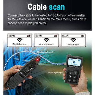 Máy test và dò cáp mạng POE NOYAFA NF-8209
