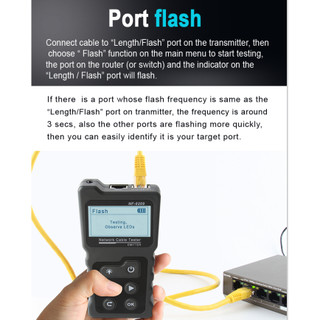Máy test và dò cáp mạng POE NOYAFA NF-8209