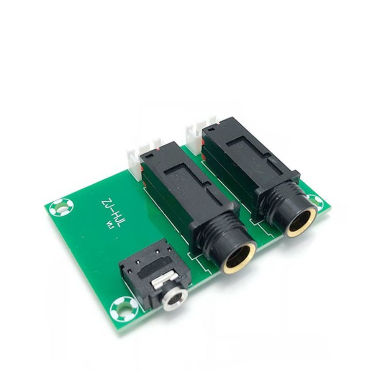 Mạch Chuyển 2 Jack Micro 6.5mm Và Jack 3.5mm Sang Header 3 Pin