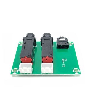 Mạch Chuyển 2 Jack Micro 6.5mm Và Jack 3.5mm Sang Header 3 Pin
