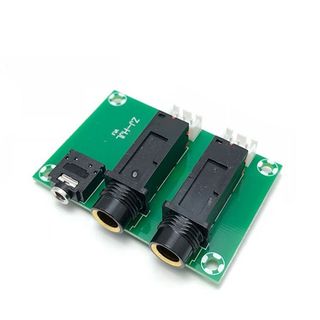 Mạch Chuyển 2 Jack Micro 6.5mm Và Jack 3.5mm Sang Header 3 Pin