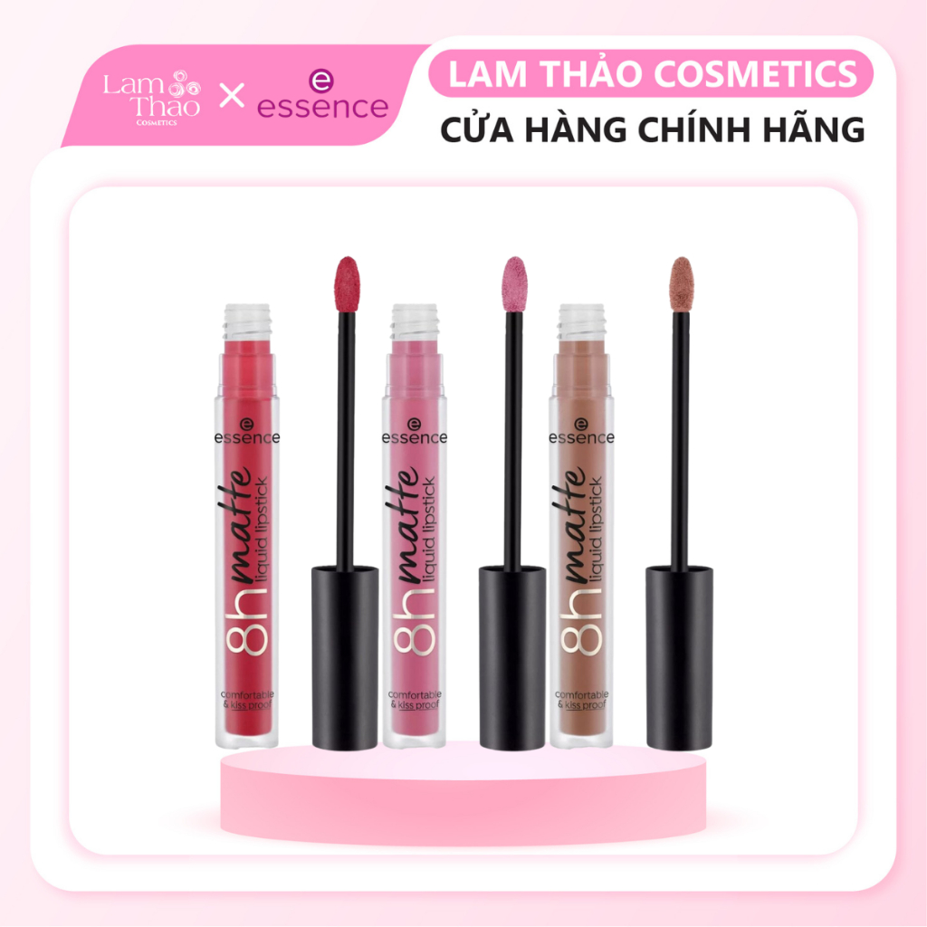 Son Kem Lì Siêu Bền Màu Essence 8H Matte Liquid Lipstick