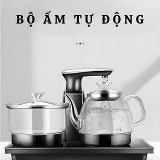  Bộ ấm pha trà ấm đun siêu tốc - tự động cấp nước tự động đun sôi tự động ngắt cảm ứng đa dụng 