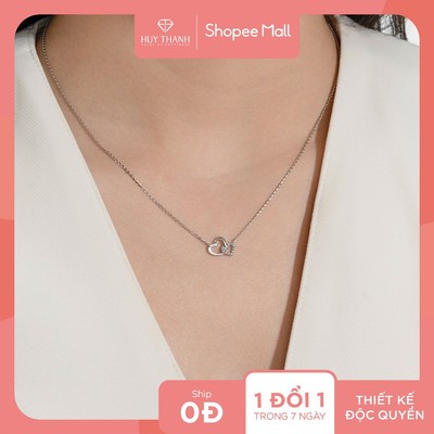Dây Chuyền Vàng Tây 10k DCMAMD486 Huy Thanh Jewelry