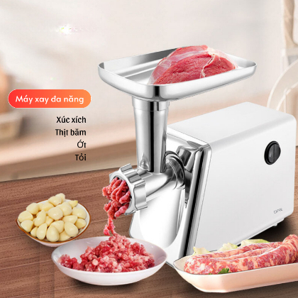 Máy xay thịt điện, máy xay thịt gia đình công suất lớn, nâng cao hiệu suất làm việc
