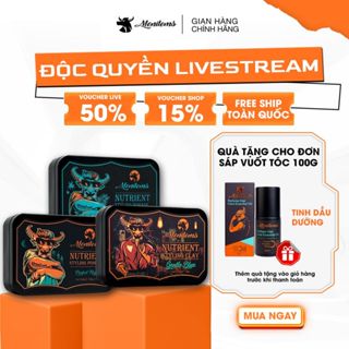 [Deal Sốc Livestream] Sáp MENITEMS, sáp vuốt tóc Clay - Pomade, giữ nếp tóc, tạo kiểu, tự nhiên lên đến hơn 10H