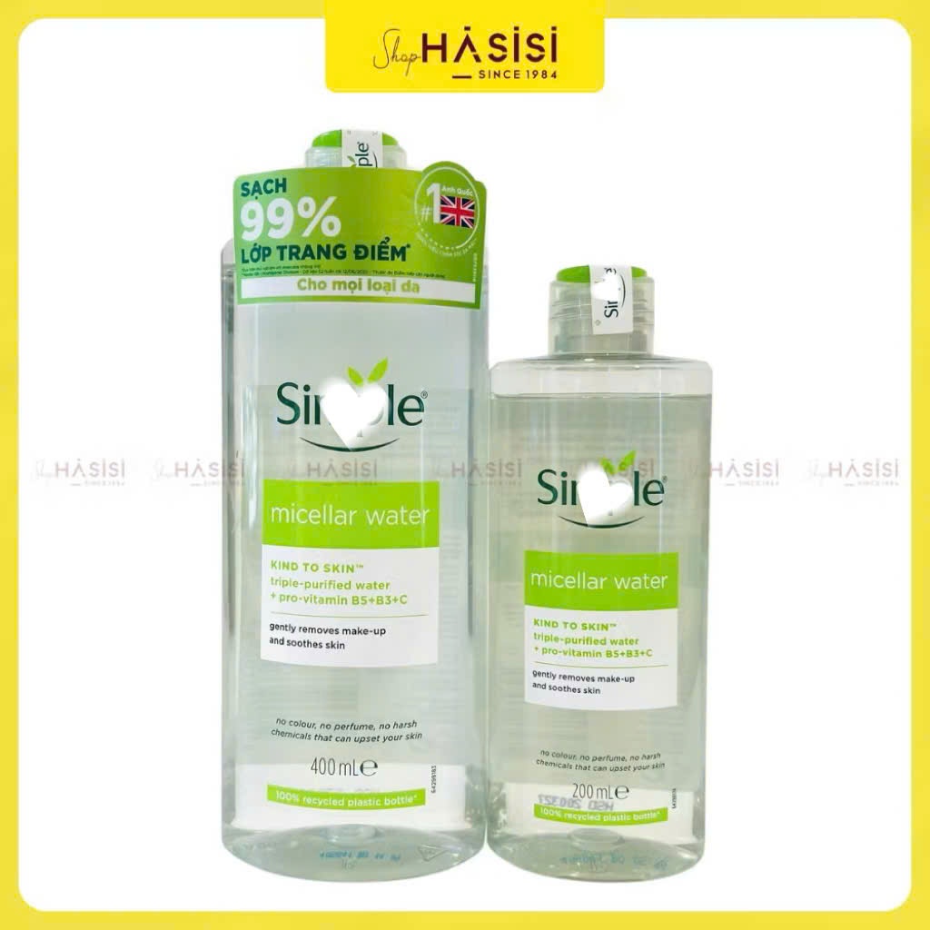 Nước Tẩy Trang SIMPLE - Micellar Water